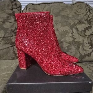Betsey Johnson CadyF Boots size 9.5 ❤️❤️